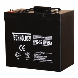 Аккумуляторная батарея TECHNOLOGY12V55AH